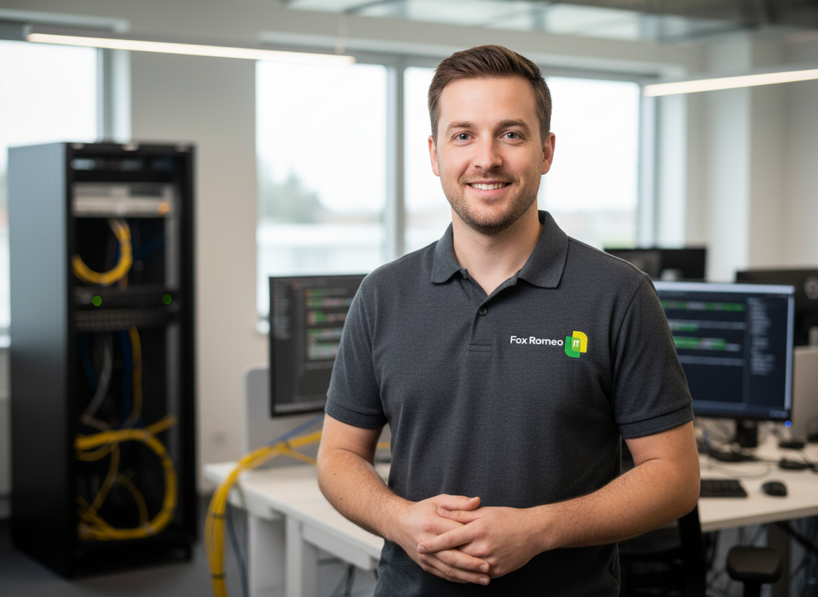 Das Team von Fox Romeo übernimmt als externe IT-Abteilung die volle Verantwortung für Strategie und Betrieb.