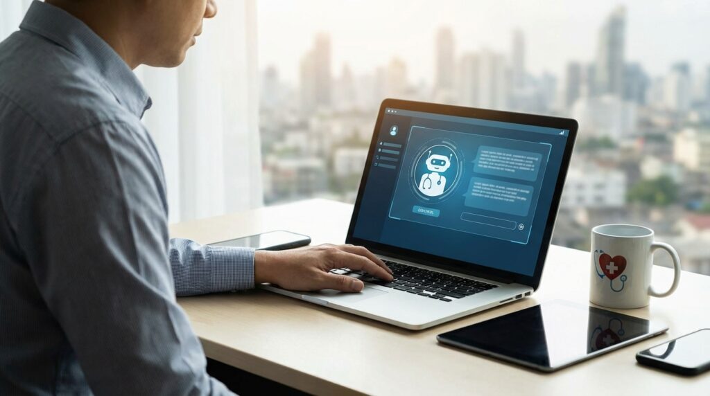 Wenn Arzt nicht - Millionen Menschen Gesundheitsfragen