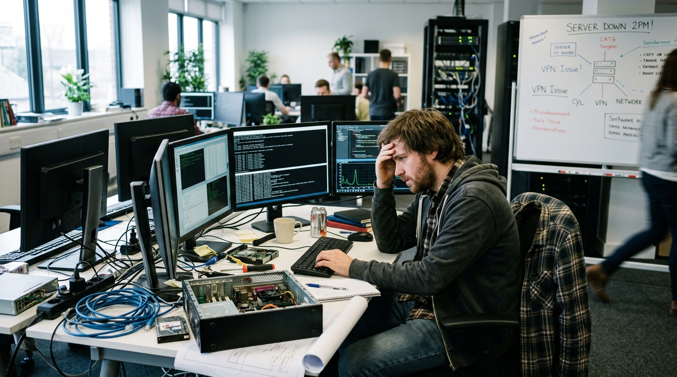 stößt interne wachsenden Konzept Illustration