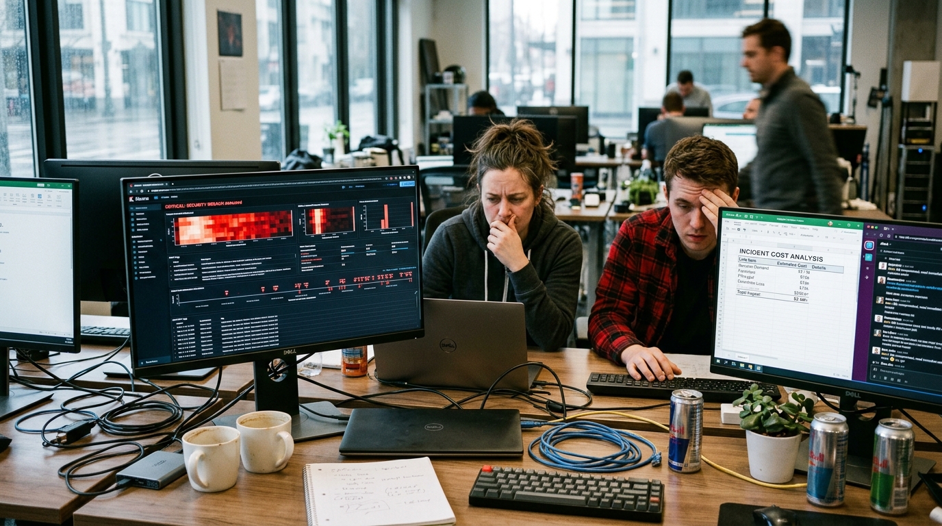 ist reaktives Handeln - Sicherheitsvorfällen teurer als